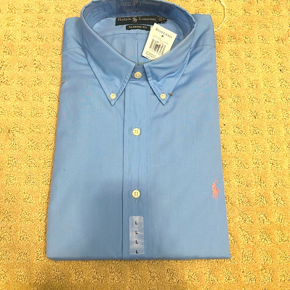 Men ralph lauren dress shirt brand new